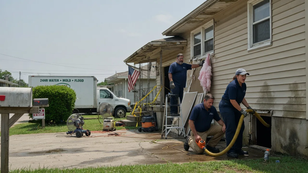 Water Damage Repair in Chestnut, IL near me